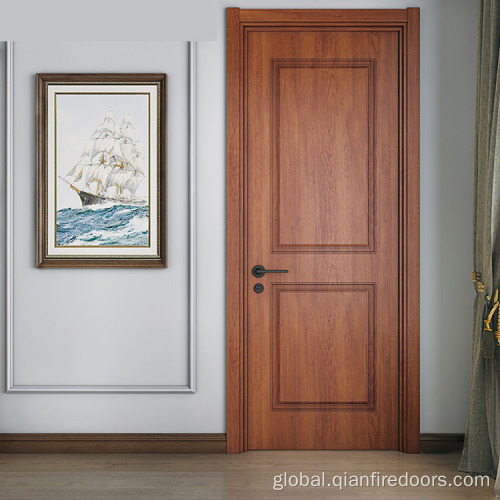 Fire Rated Door modern wooden teak design doors natural wood Manufactory